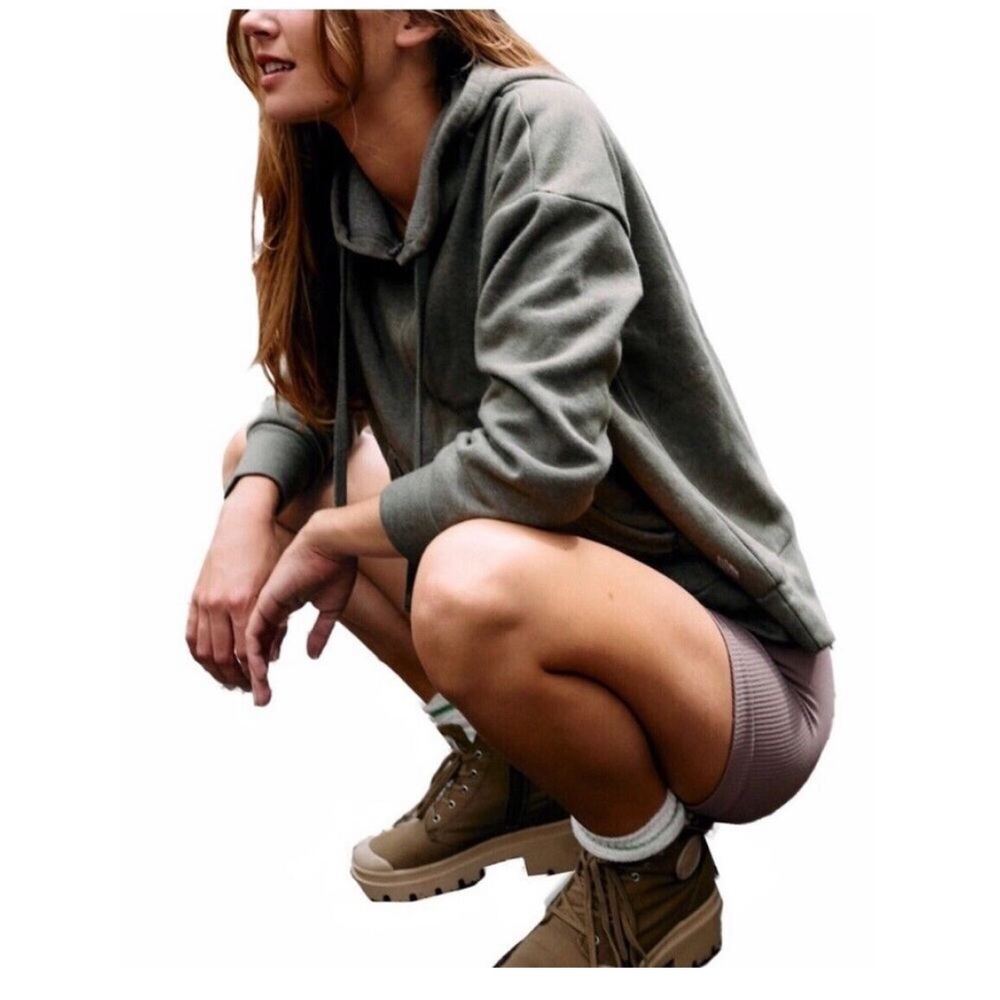 Free People fp movement sage green hoodie pocket - Picture 5 of 5